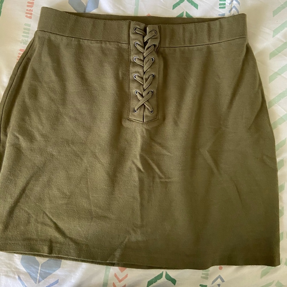 Forever 21 Olive Green Skirt